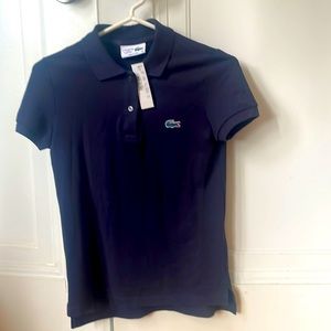 Lacoste for J. Crew navy polo size 32 with tags